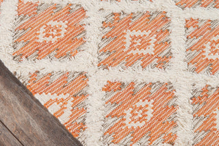 Momeni Harper HAR-1 Orange Area Rug Close up