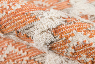 Momeni Harper HAR-1 Orange Area Rug Pile Image