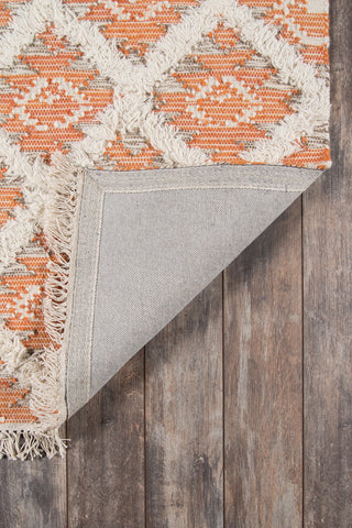 Momeni Harper HAR-1 Orange Area Rug Runner Image