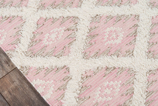 Momeni Harper HAR-1 Pink Area Rug Close up