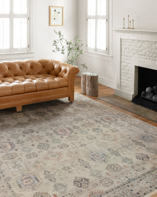 Loloi II Hathaway HTH-04 Beige/Multi Area Rug Room Scene Featured