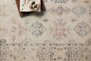 Loloi II Hathaway HTH-04 Beige/Multi Area Rug Close Up