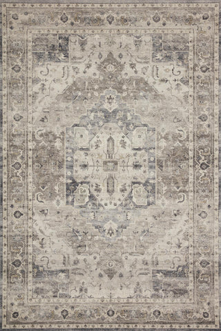 Loloi II Hathaway HTH-05 Steel/Ivory Area Rug Main Image