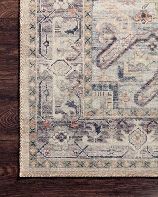 Loloi II Hathaway HTH-07 Multi/Ivory Area Rug Corner