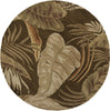 KAS Havana 2615 Mocha Rainforest Hand Tufted Area Rug 