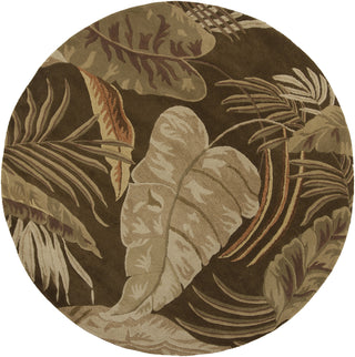 KAS Havana 2615 Mocha Rainforest Hand Tufted Area Rug 