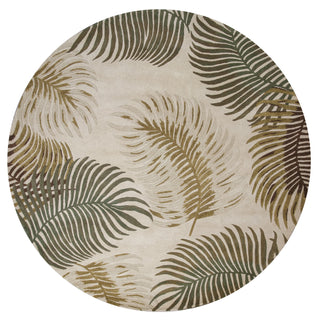 KAS Havana 2622 Natural Fern View Hand Tufted Area Rug 