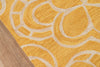 Momeni Havana HV-01 Yellow Area Rug Closeup Feature