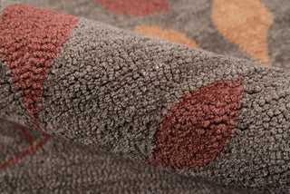 Momeni Havana HV-03 Brown Area Rug Detail Shot