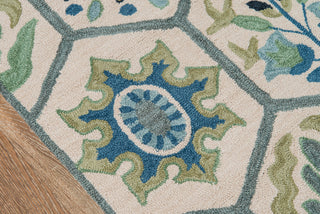 Momeni Havana HV-08 Blue Area Rug Closeup