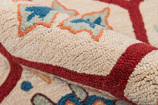 Momeni Havana HV-08 Red Area Rug Detail Shot