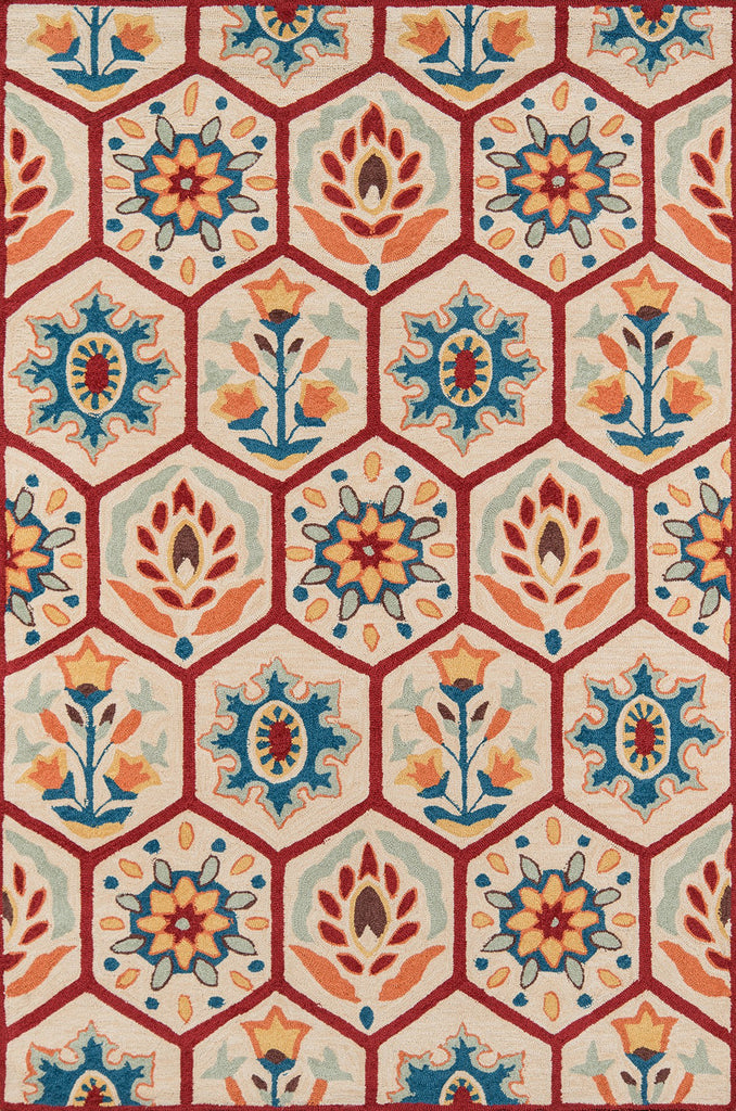 Momeni Havana HV-08 Red Area Rug main image