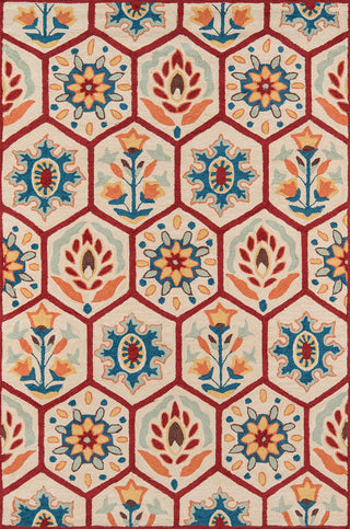 Momeni Havana HV-08 Red Area Rug main image