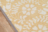 Momeni Havana HV-10 Yellow Area Rug Closeup
