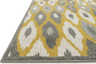 Loloi Catalina HCF03 Citron / Multi Area Rug Corner Shot