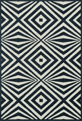 Loloi Catalina HCF04 Navy / Ivory Area Rug main image