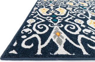 Loloi Catalina HCF07 Navy / Multi Area Rug Corner Shot