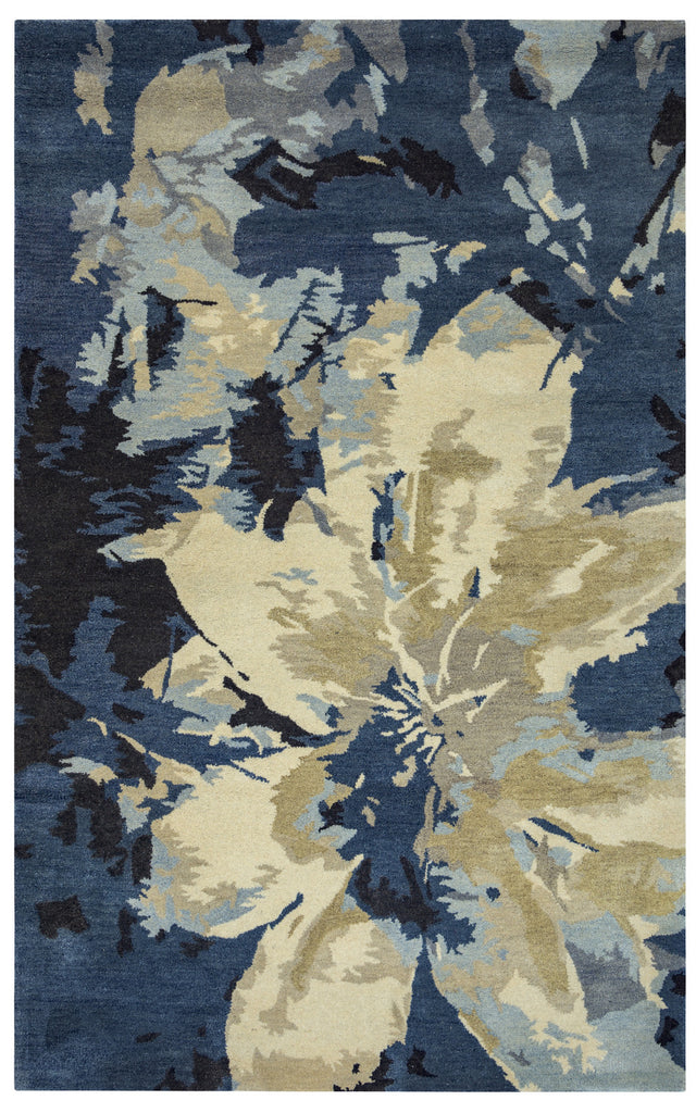 Rizzy Highland HD2840 Navy/Blue Area Rug