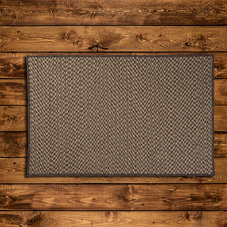 Colonial Mills Natural Wool Houndstooth HD34 Caramel Area Rug main image