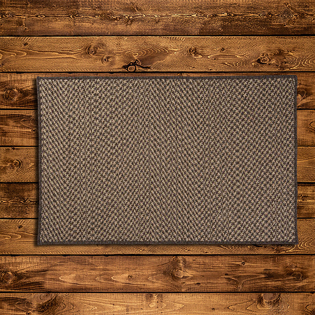 Colonial Mills Natural Wool Houndstooth HD34 Caramel Area Rug main image