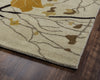 Rizzy Highland HD8084 Gold Area Rug Corner Shot