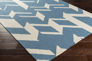 Artistic Weavers Hilda Annalise Denim Blue/Ivory Area Rug Corner Shot