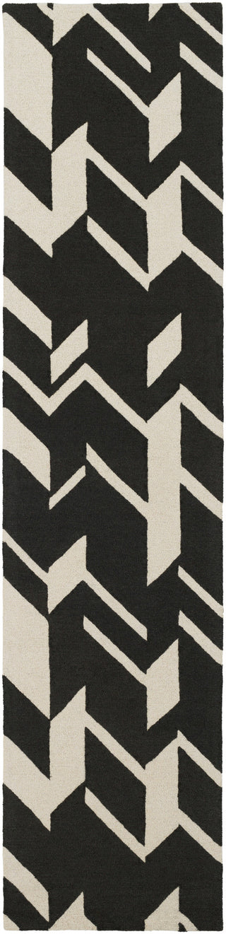 Artistic Weavers Hilda Annalise Onyx Black/Ivory Area Rug Runner