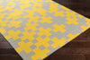 Artistic Weavers Hilda Beatrix Sunflower/Gray Area Rug Corner Shot