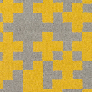 Artistic Weavers Hilda Beatrix Sunflower/Gray Area Rug Swatch