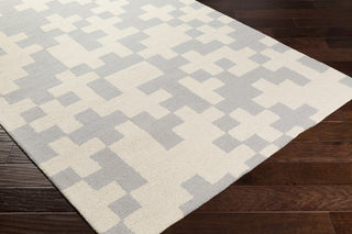 Artistic Weavers Hilda Beatrix Light Gray/Ivory Area Rug Corner Shot