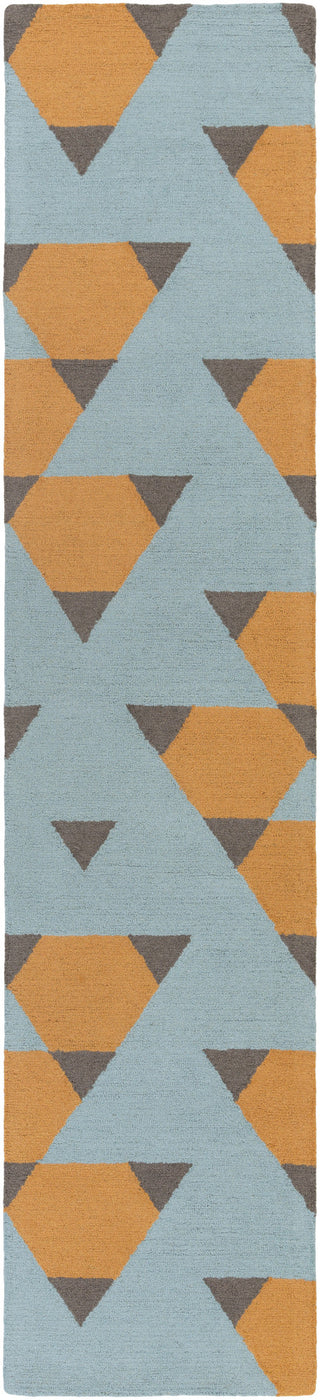 Artistic Weavers Hilda Brigitte Tangerine/Mint Area Rug Runner