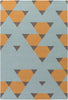 Artistic Weavers Hilda Brigitte Tangerine/Mint Area Rug main image