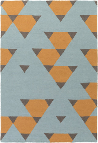 Artistic Weavers Hilda Brigitte Tangerine/Mint Area Rug main image