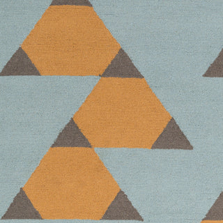 Artistic Weavers Hilda Brigitte Tangerine/Mint Area Rug Swatch