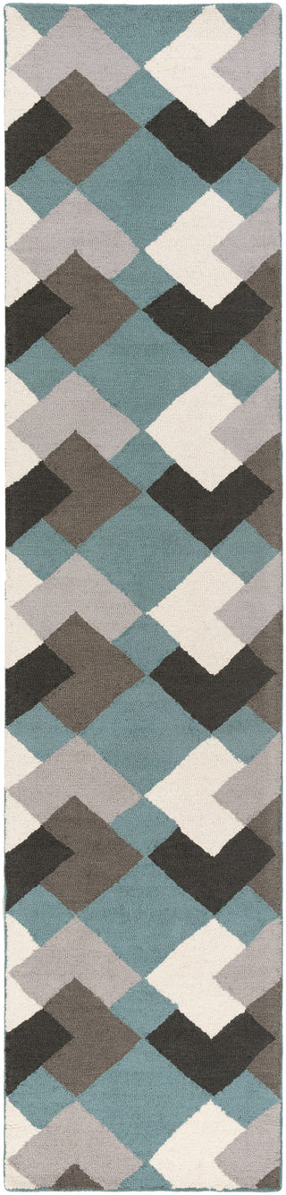 Artistic Weavers Hilda Celia Turquoise/Charcoal Area Rug Runner