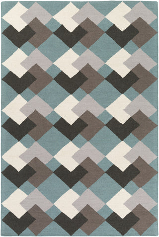 Artistic Weavers Hilda Celia Turquoise/Charcoal Area Rug main image