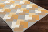 Artistic Weavers Hilda Celia Tangerine/Tan Area Rug Corner Shot
