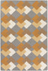 Artistic Weavers Hilda Celia Tangerine/Tan Area Rug main image