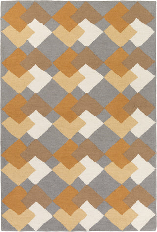 Artistic Weavers Hilda Celia Tangerine/Tan Area Rug main image