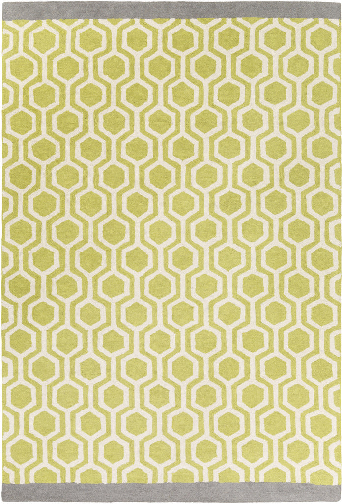 Artistic Weavers Hilda Eva Lime Green/Gray Area Rug main image