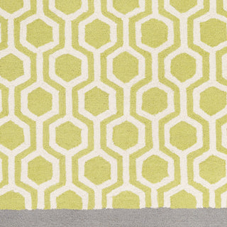 Artistic Weavers Hilda Eva Lime Green/Gray Area Rug Swatch
