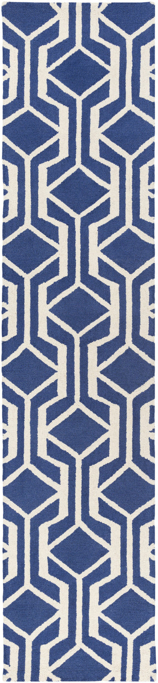 Artistic Weavers Hilda Gisele Royal Blue/Ivory Area Rug Runner