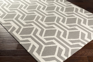 Artistic Weavers Hilda Gisele Gray/Ivory Area Rug Corner Shot