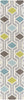 Artistic Weavers Hilda Gisele Aqua Multi Area Rug Runner