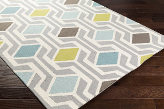 Artistic Weavers Hilda Gisele Aqua Multi Area Rug Corner Shot