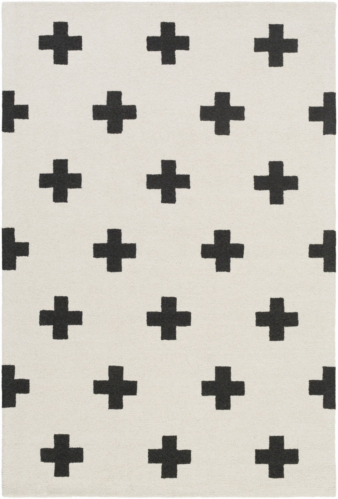 Swiss Cross Pattern, Modern Outdoor Doormat