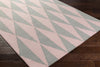 Artistic Weavers Hilda Sonja Light Pink/Gray Area Rug Corner Shot