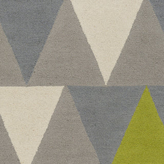 Artistic Weavers Hilda Rae Lime Green/Gray Area Rug Swatch