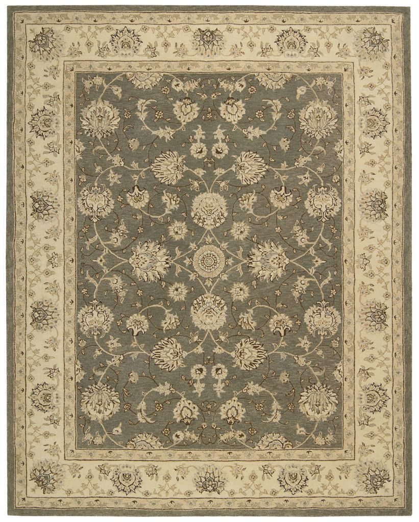 Nourison Heritage Hall HE28 Slate Area Rug main image