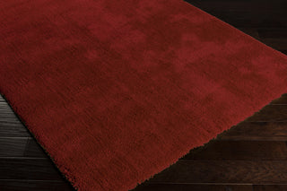 Surya Heaven HEA-8014 Rust Hand Woven Area Rug Corner Shot